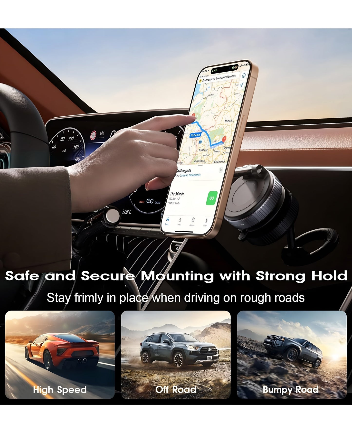 Magnetic Suction Phone Holder