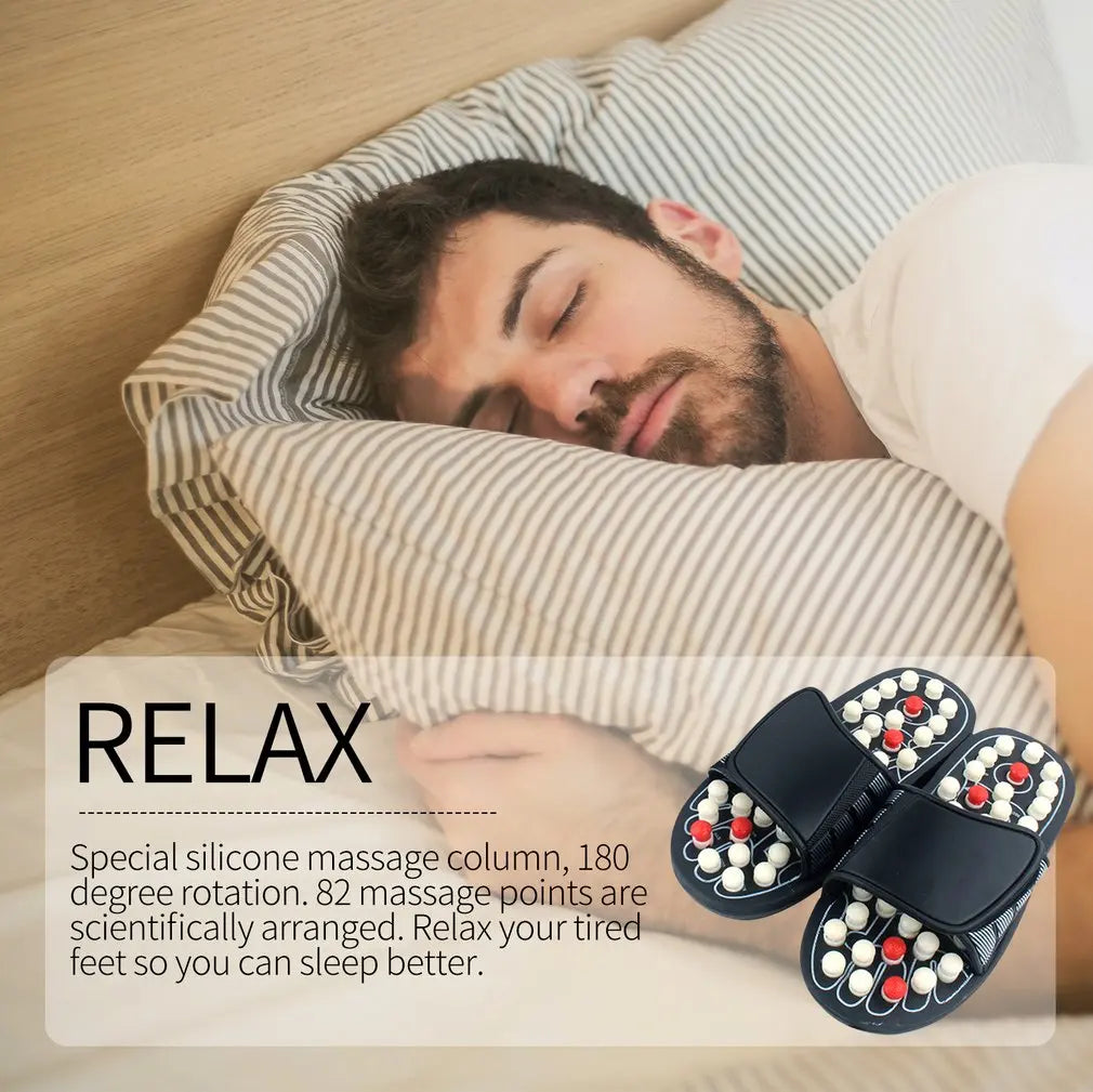 Acupressure and Magnetic Therapy Paduka Slippers for Full Body Blood Circulation For Men and Women